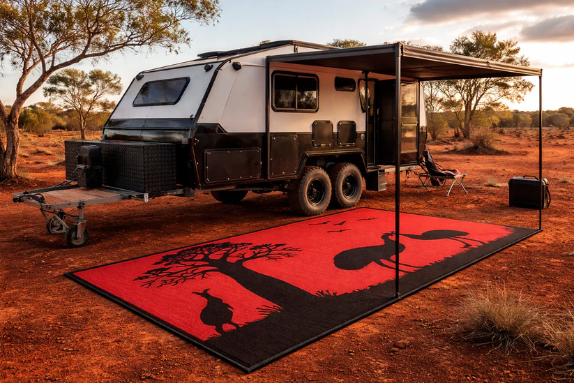 Emu print mat